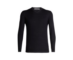 Icebreaker Shearer V Sweater Black