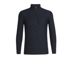 Icebreaker Waypoint LS Half Zip Midnight Navy