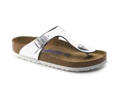 BIRKENSTOCK UNISEX GIZEH BF NARROW FIT SILVER