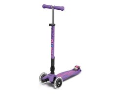 Maxi Micro DELUXE purple (LED) foldable MMD100