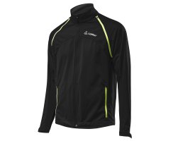 Löffler Herren Zip-Off Jacke WS light black neon yellow