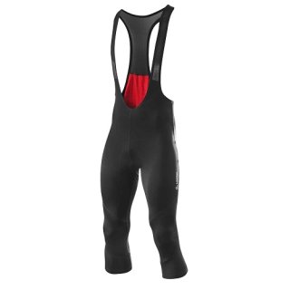 LÖFFLER M BIKE 3/4 BIB TIGHTS BASIC GEL Black