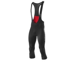 LÖFFLER M BIKE 3/4 BIB TIGHTS BASIC GEL Black