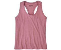 Patagonia Womens Side Current Tank Top Light Star Pink