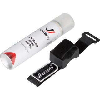 Vittoria Pannenspray Pit Stop Road Racing 75 ml Set mit Befestigungsband