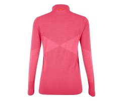 Salewa W ZEBRU RESPONSIVE 1/2 ZIP TEE VIRTUAL PINK 42