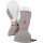 HESTRA ARMY LEATHER PATROL GAUNTLET MITT LIGHT GREY 10