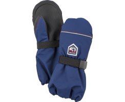 HESTRA JUNIOR WOOL TERRY MITT MEDIUM BLUE 1