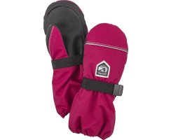 HESTRA JUNIOR WOOL TERRY MITT FUCHSIA 6