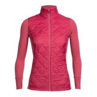 ICEBREAKER WOMENS ELLIPSE JACKET WILD ROSE