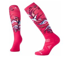 SMARTWOOL WOMEN PHD SKI MEDIUM PATTERN POTION PINK