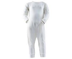 DEVOLD BREEZE BABY SLEEPSUIT OFFWHITE