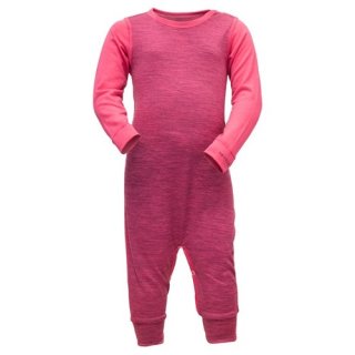 DEVOLD BREEZE BABY SLEEPSUIT WATERMELON MEALNGE