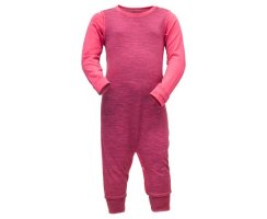 DEVOLD BREEZE BABY SLEEPSUIT WATERMELON MEALNGE