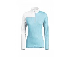 MONTURA SHIRT WOMAN THERMIC SYNCRO MAGLIA PIOMBO/BIANCO